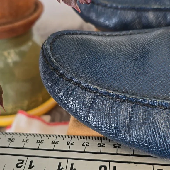 LV Leather shoes Colorblock Pattern Drivers  for men - Picture 11 of 14